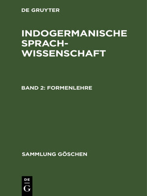 cover image of Formenlehre